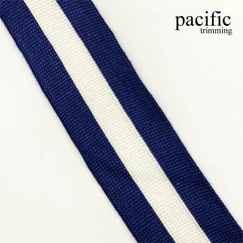 1 3/4" Blue/White Stripe : FC190624