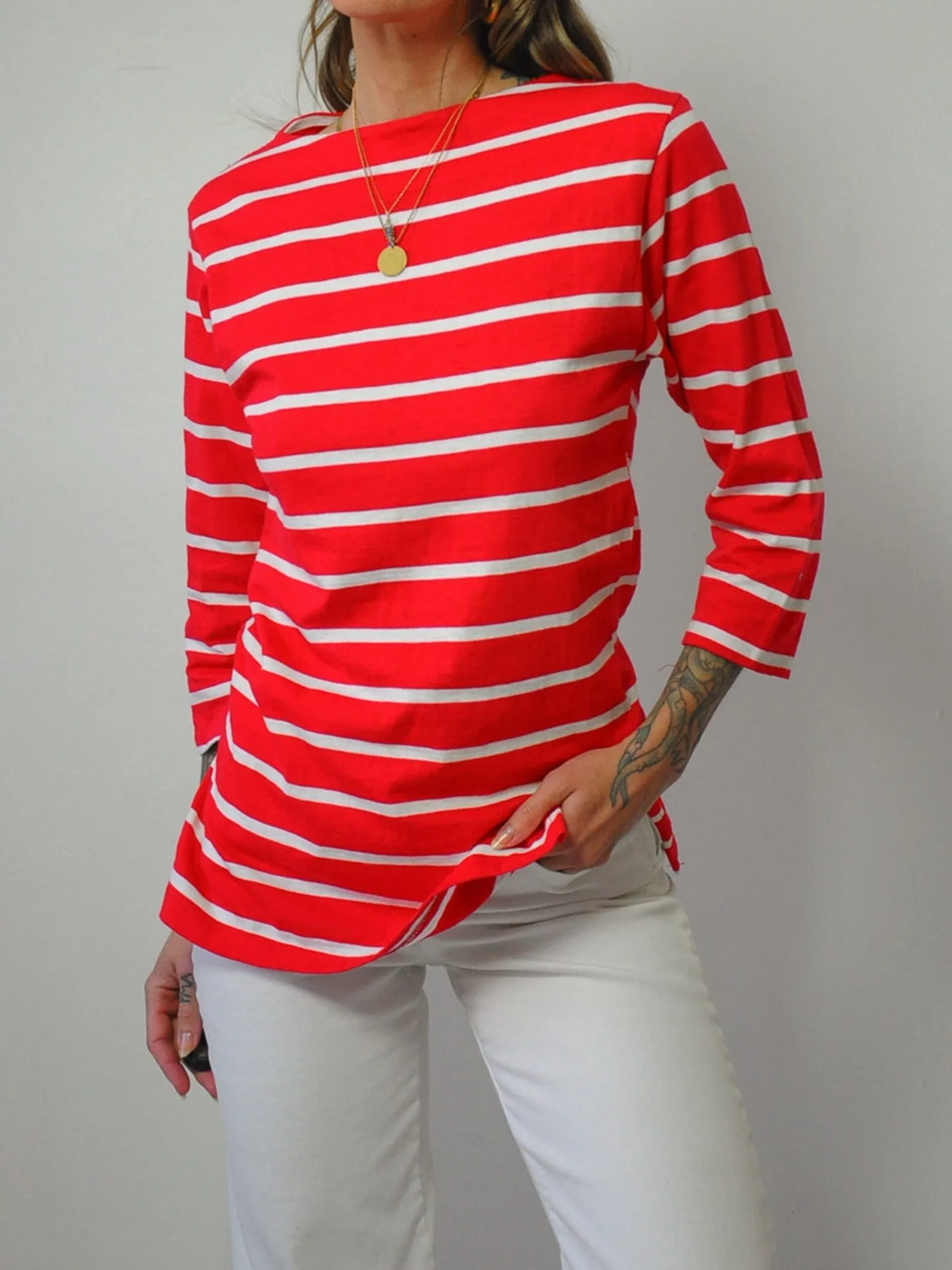 1960's Breton Stripe Shirt