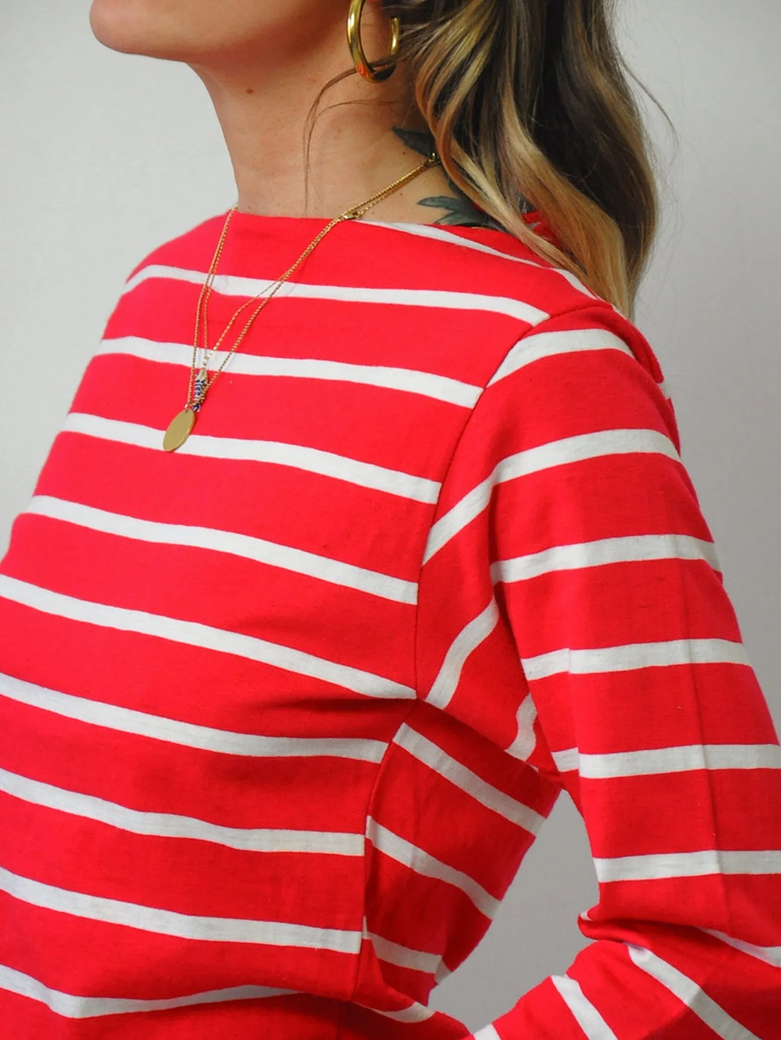 1960's Breton Stripe Shirt