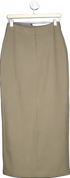 4th   Reckless Khaki Pencil Skirt UK 8