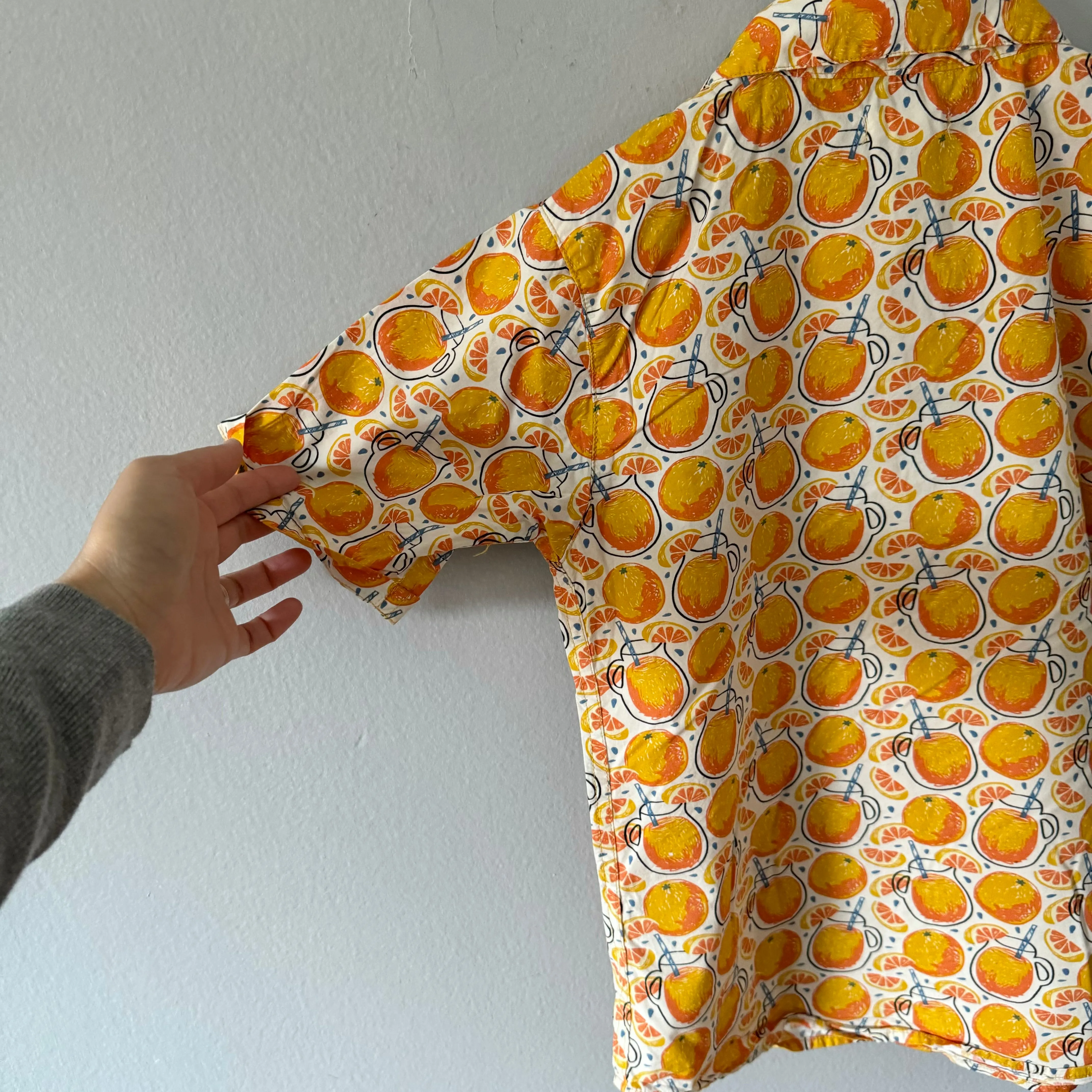 Appaman / Orange cotton shirt / 10Y