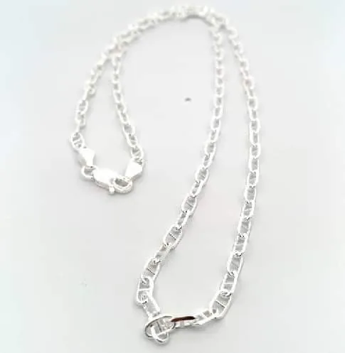 Ashton 18" 925 Sterling Silver Chain Necklace