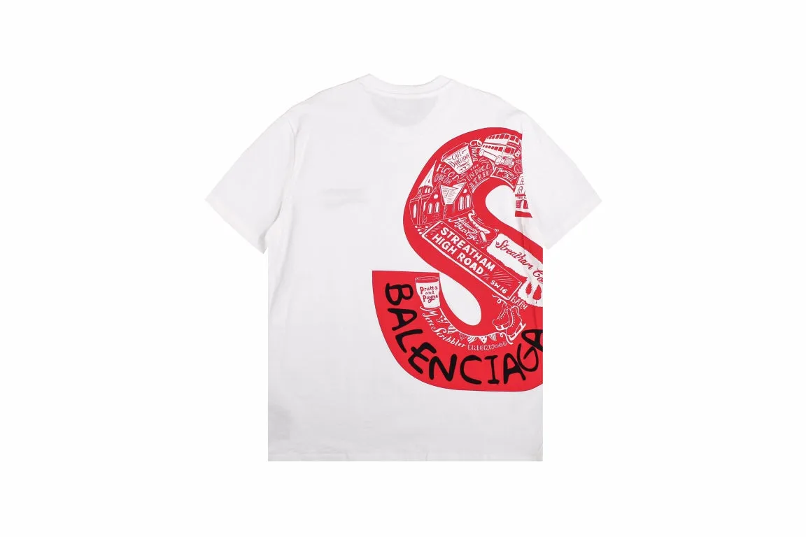 Balenciaga Supreme T-Shirt (White)