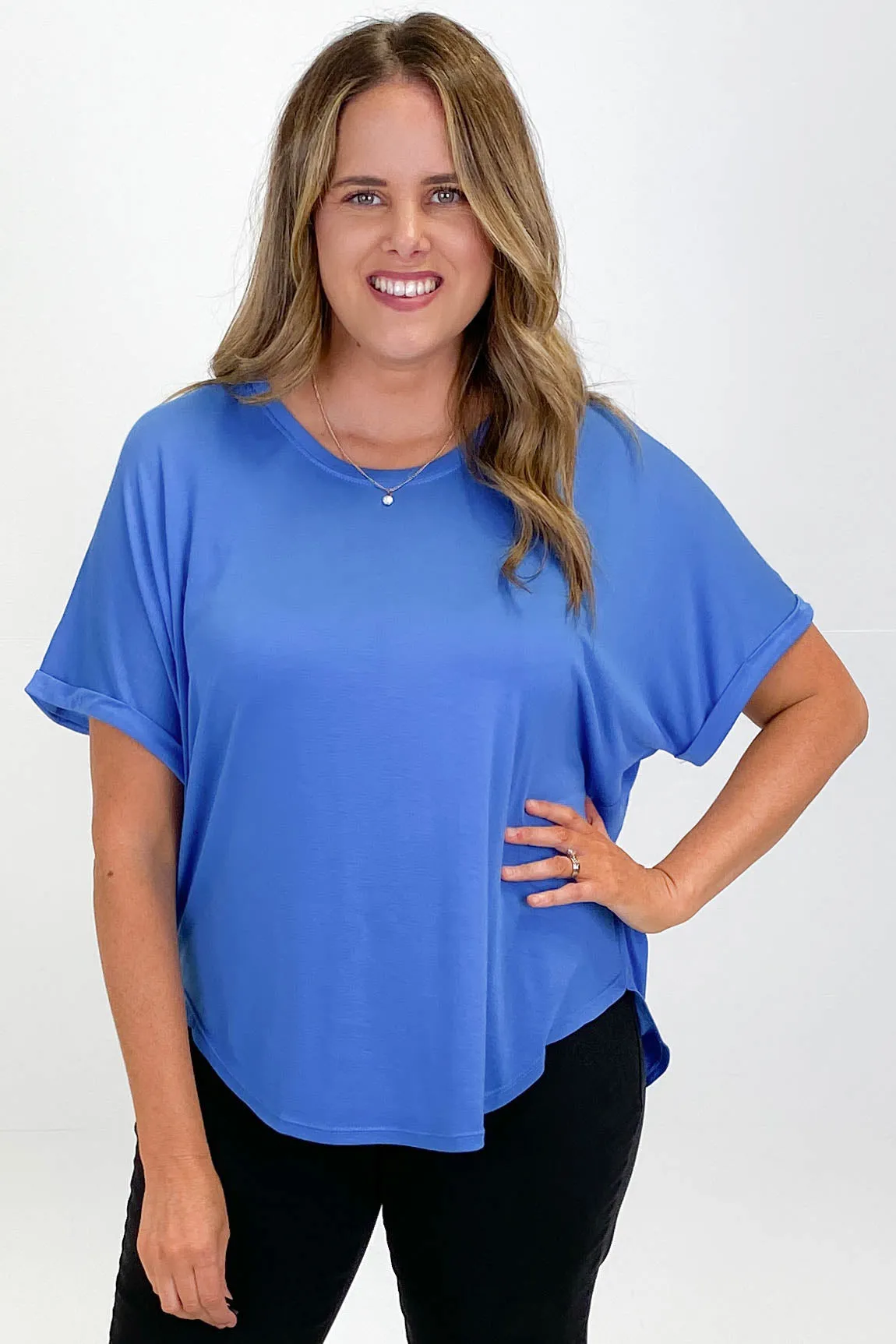 Betty Basics Janina Tee Deep Blue