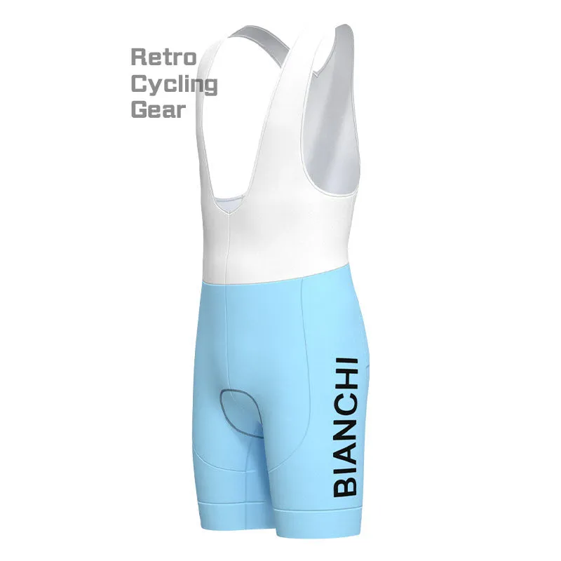 Bianchi Blue Retro Cycling Shorts