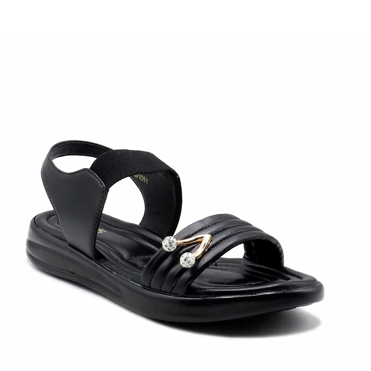 Black Casual Sandal 078091