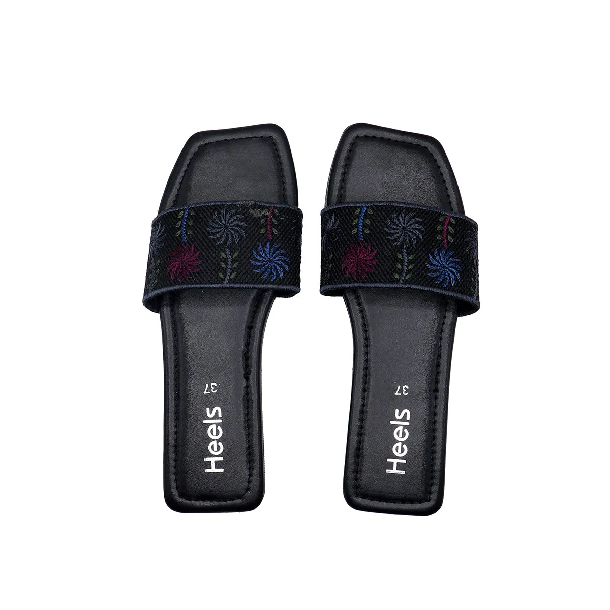 Black Casual Slipper L00000005