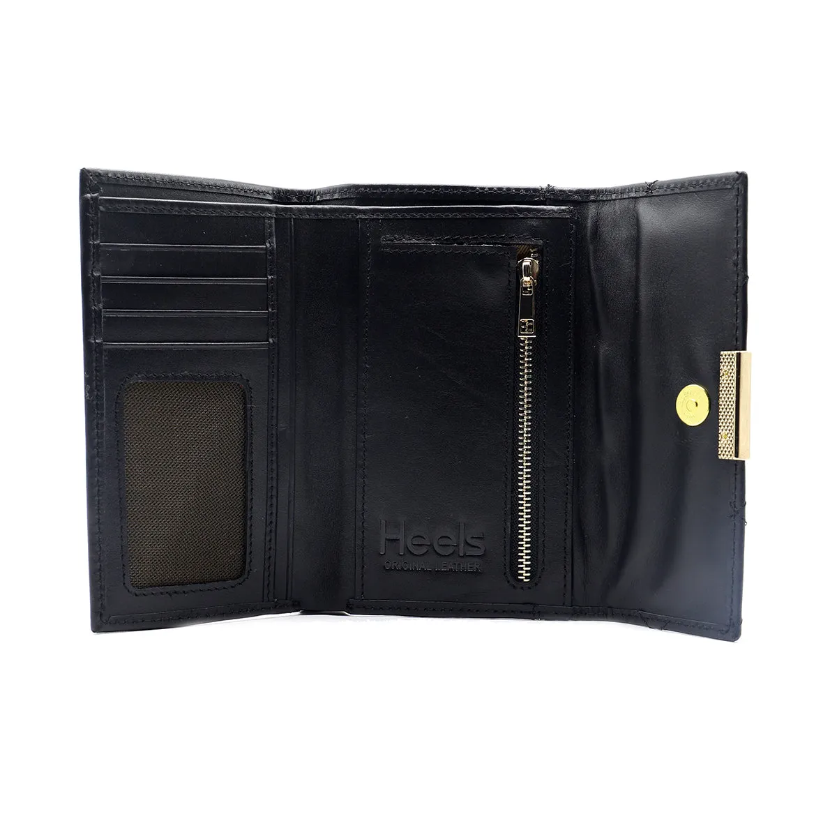 Black Casual Wallet W00W00015