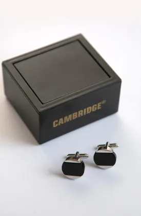 Black Silver Cufflinks