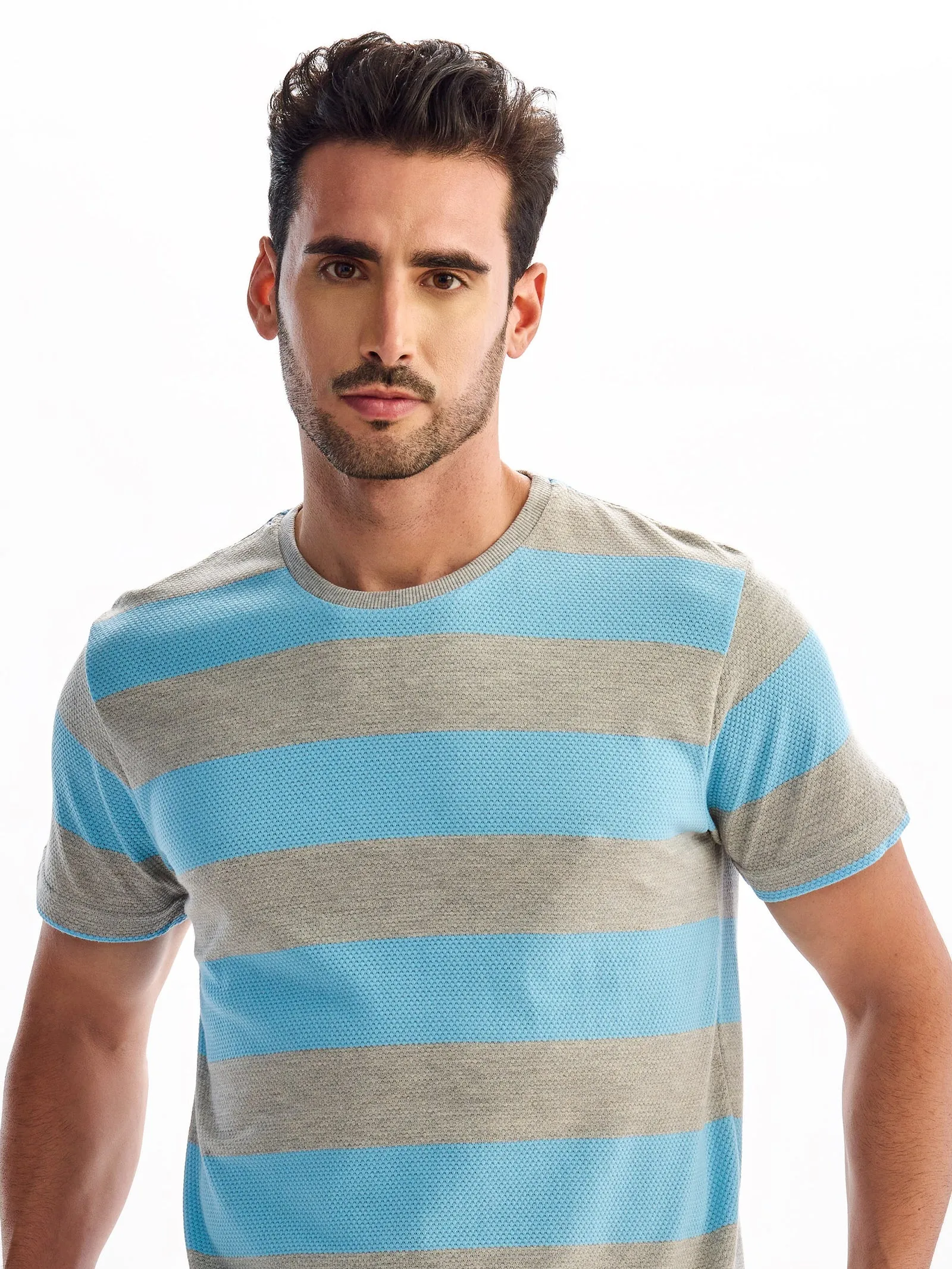 Blue Striped T-Shirt