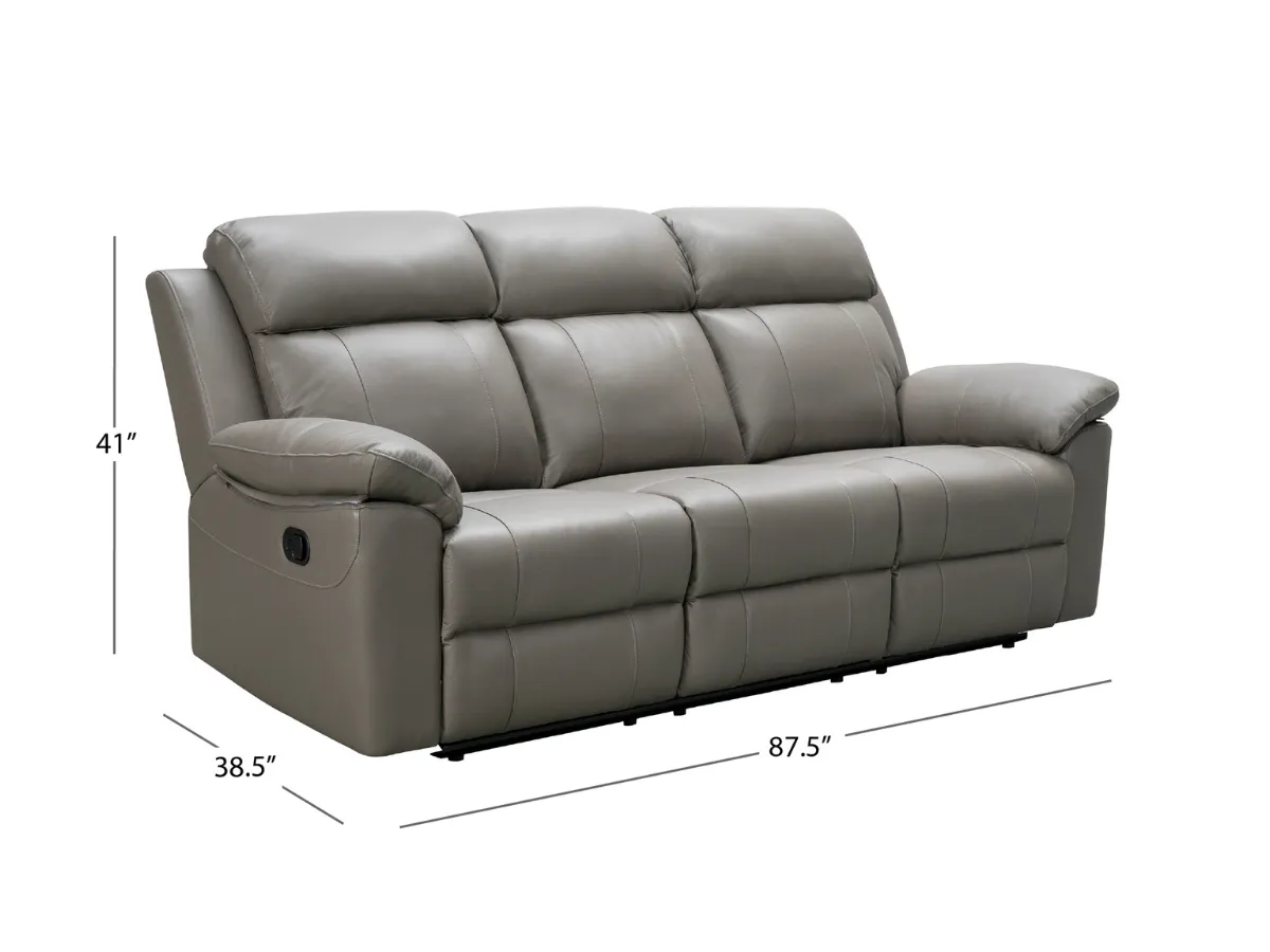 Braylen Top Grain Leather Reclining Sofa