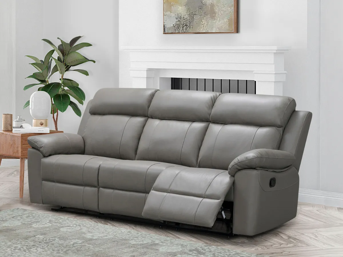 Braylen Top Grain Leather Reclining Sofa