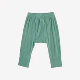 classic panda pant | malachite | modal skinny rib