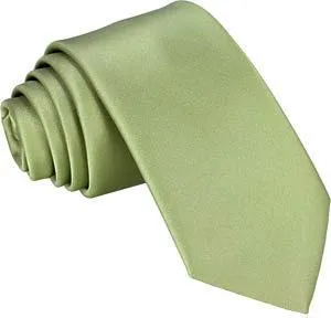 CLEARANCE - Avocado Green Skinny Wedding Tie