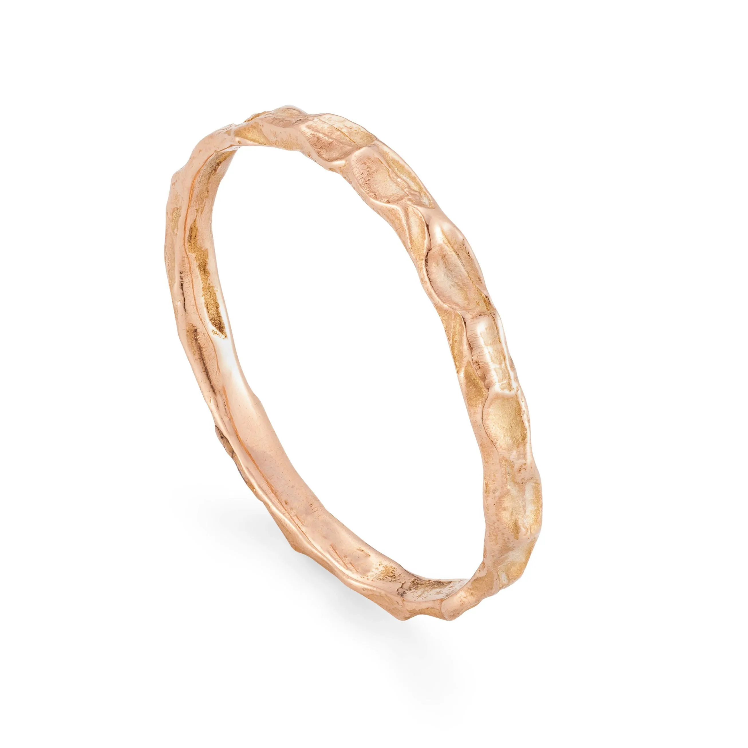 Cockle Skinny Ring 18ct Rose Gold