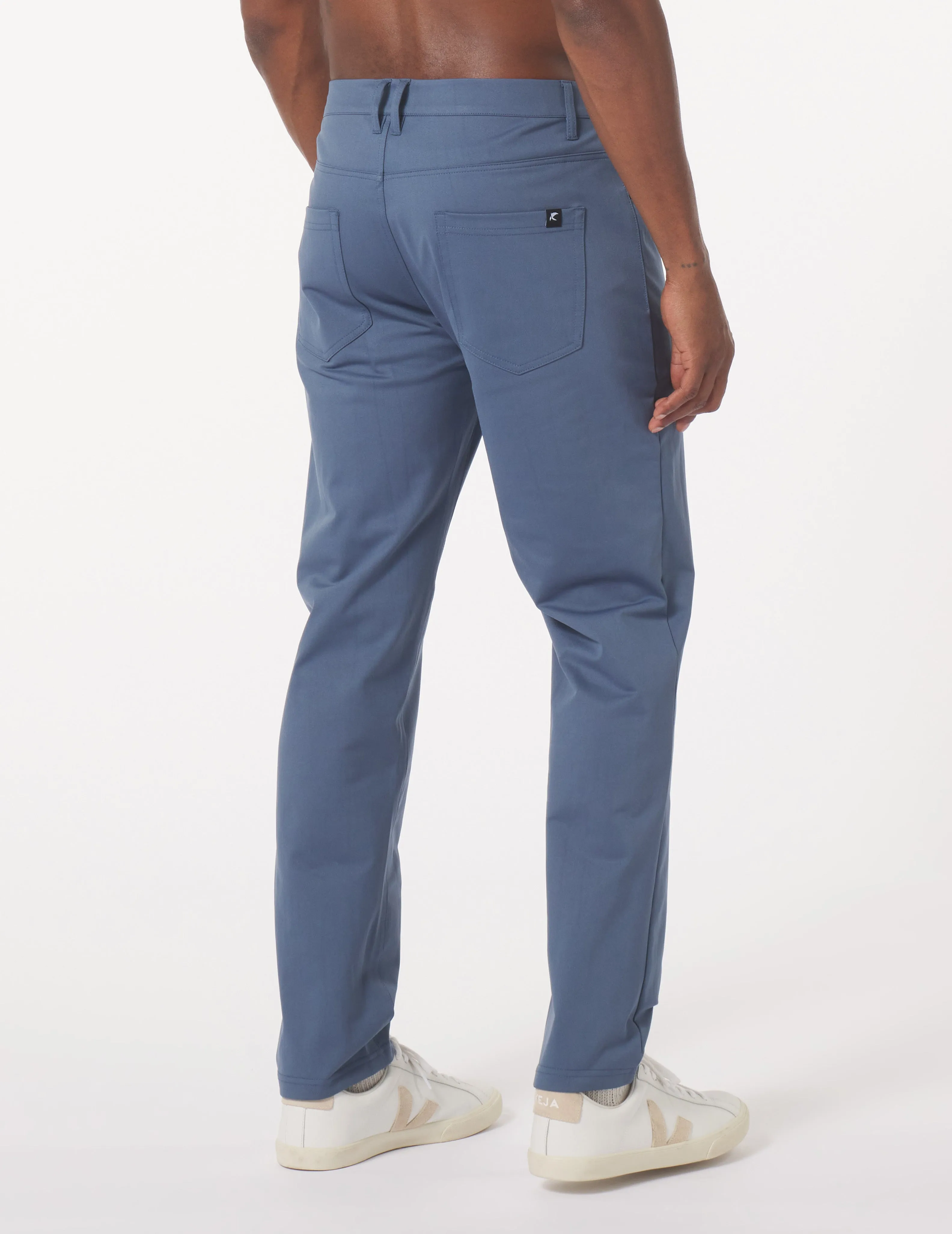 Commuter Pant: Washed Blue