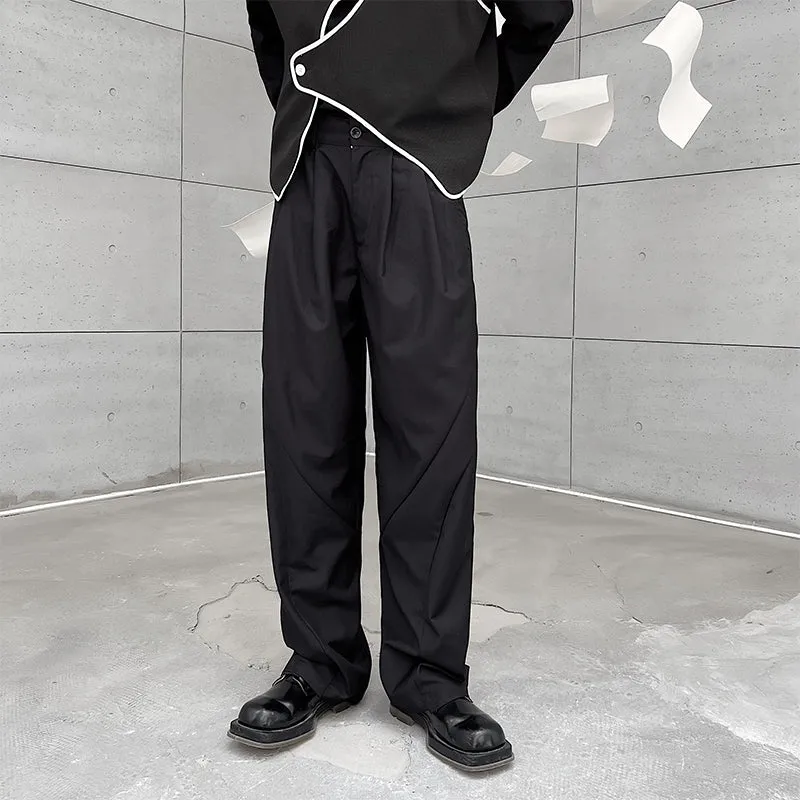 Contrast Web Panel Reversible Pants