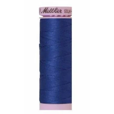 Cotton Sewing Thread - Fire Blue 150m/164yd - Mettler Silk Finish All Purpose