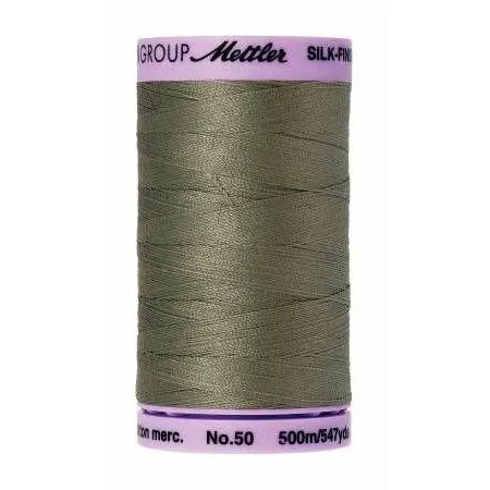 Cotton Sewing Thread - Sage Green 500m/547yd - Mettler Silk Finish All Purpose