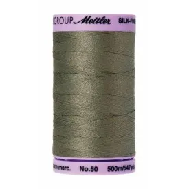 Cotton Sewing Thread - Sage Green 500m/547yd - Mettler Silk Finish All Purpose