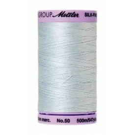 Cotton Sewing Thread - Starlight Blue 500m/547yd - Mettler Silk Finish All Purpose