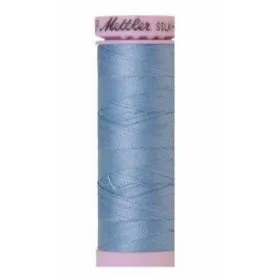 Cotton Sewing Thread - Sweet Boy Blue 150m/164yd - Mettler Silk Finish All Purpose