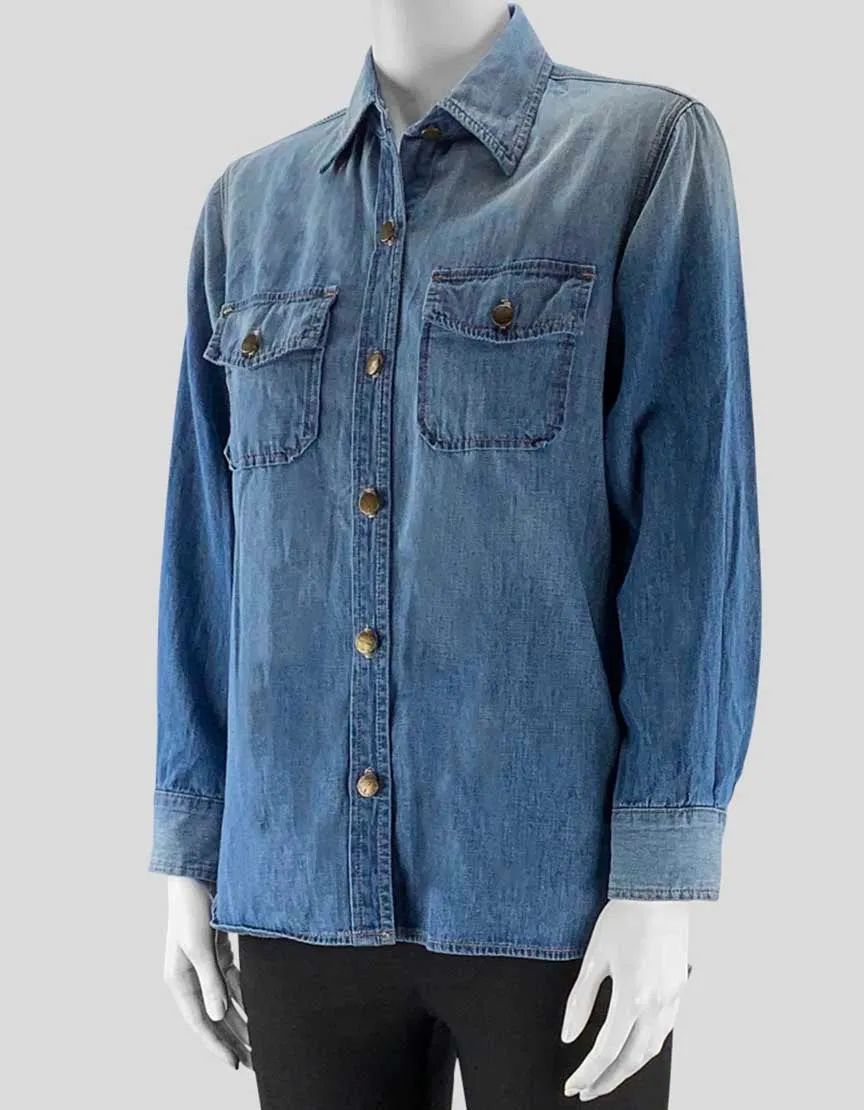 Current Elliott Denim Shirt Size 1