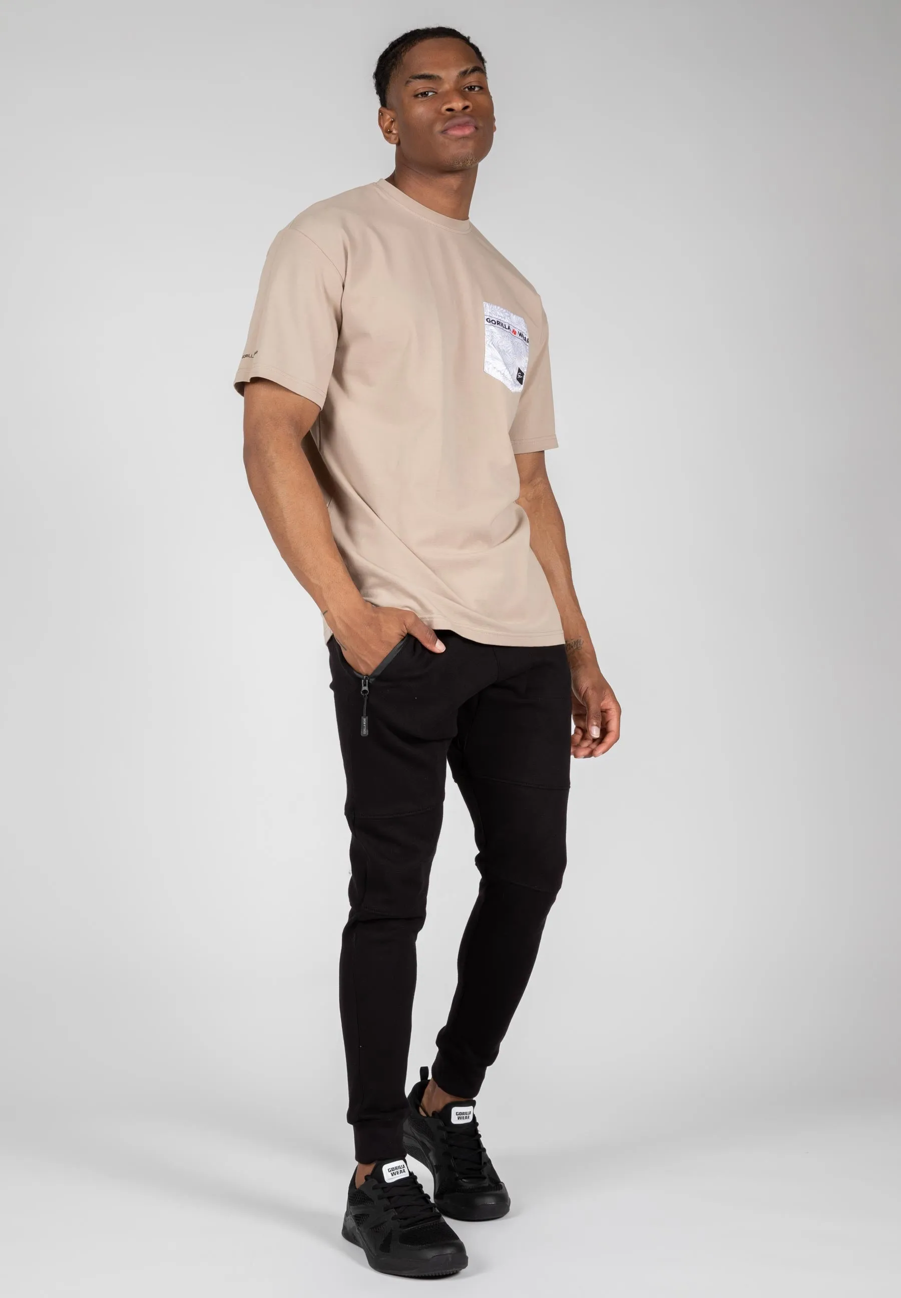 Dover Oversized T-Shirt - Beige