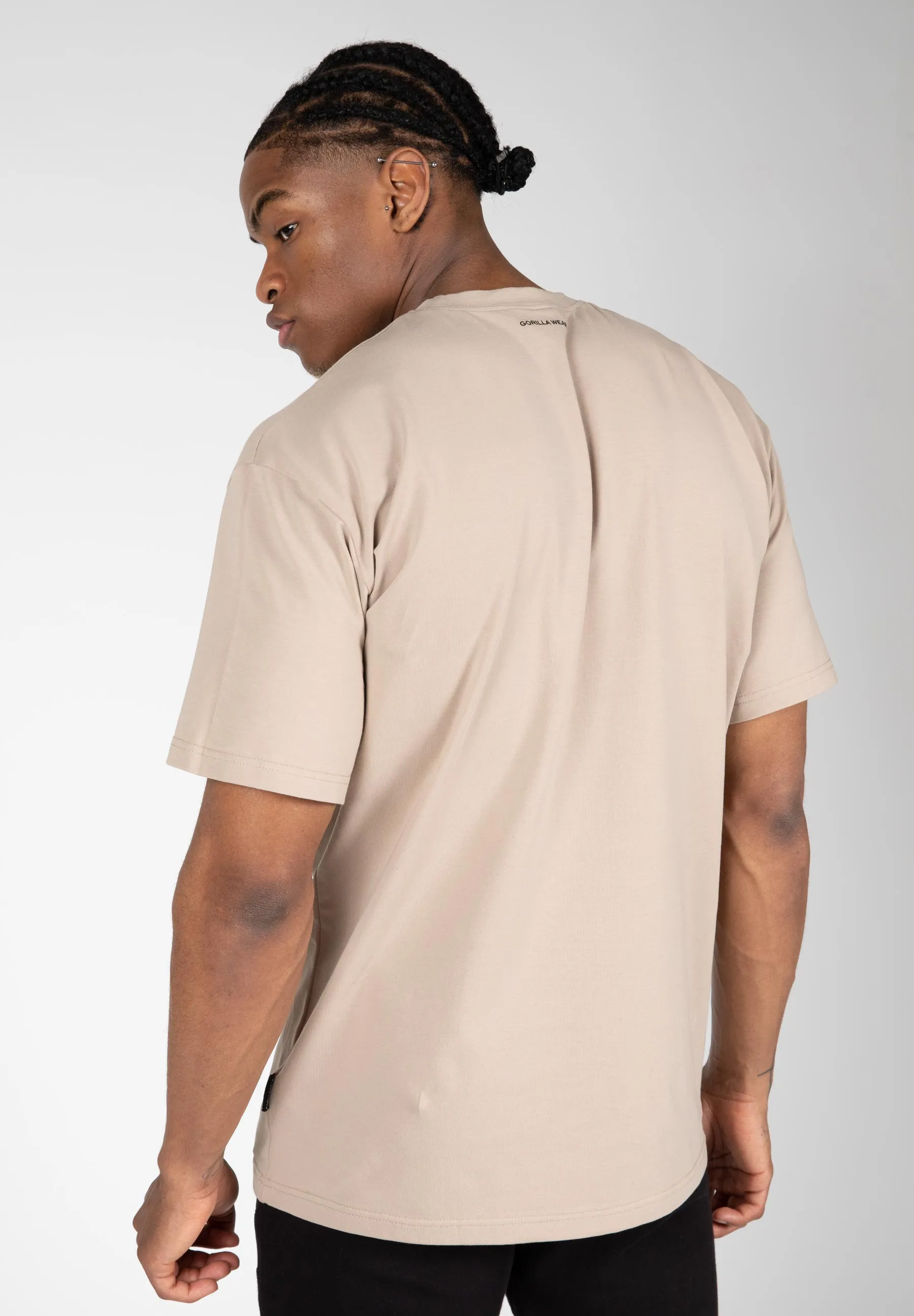 Dover Oversized T-Shirt - Beige