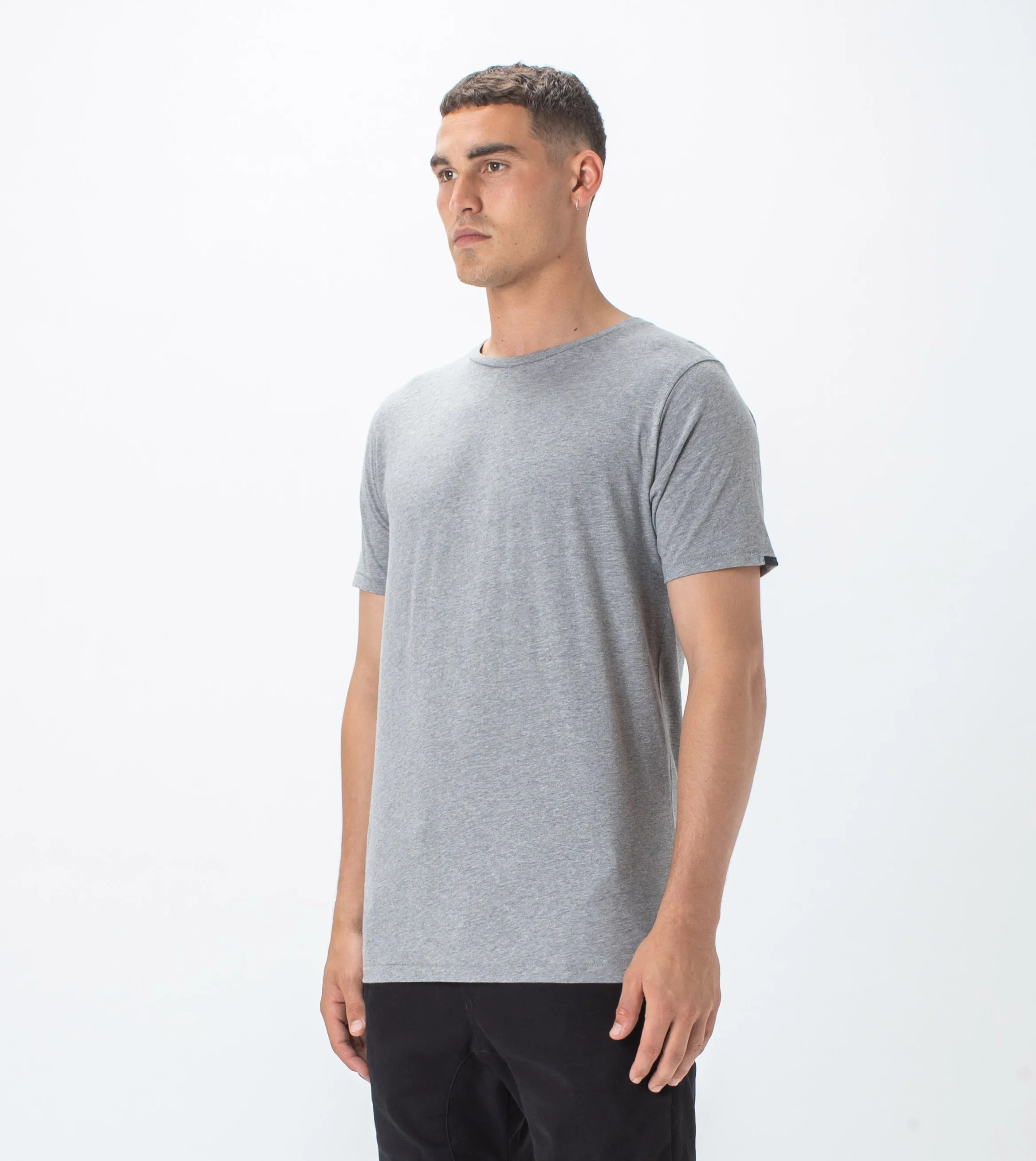 Flint Tee Dk Grey Marle