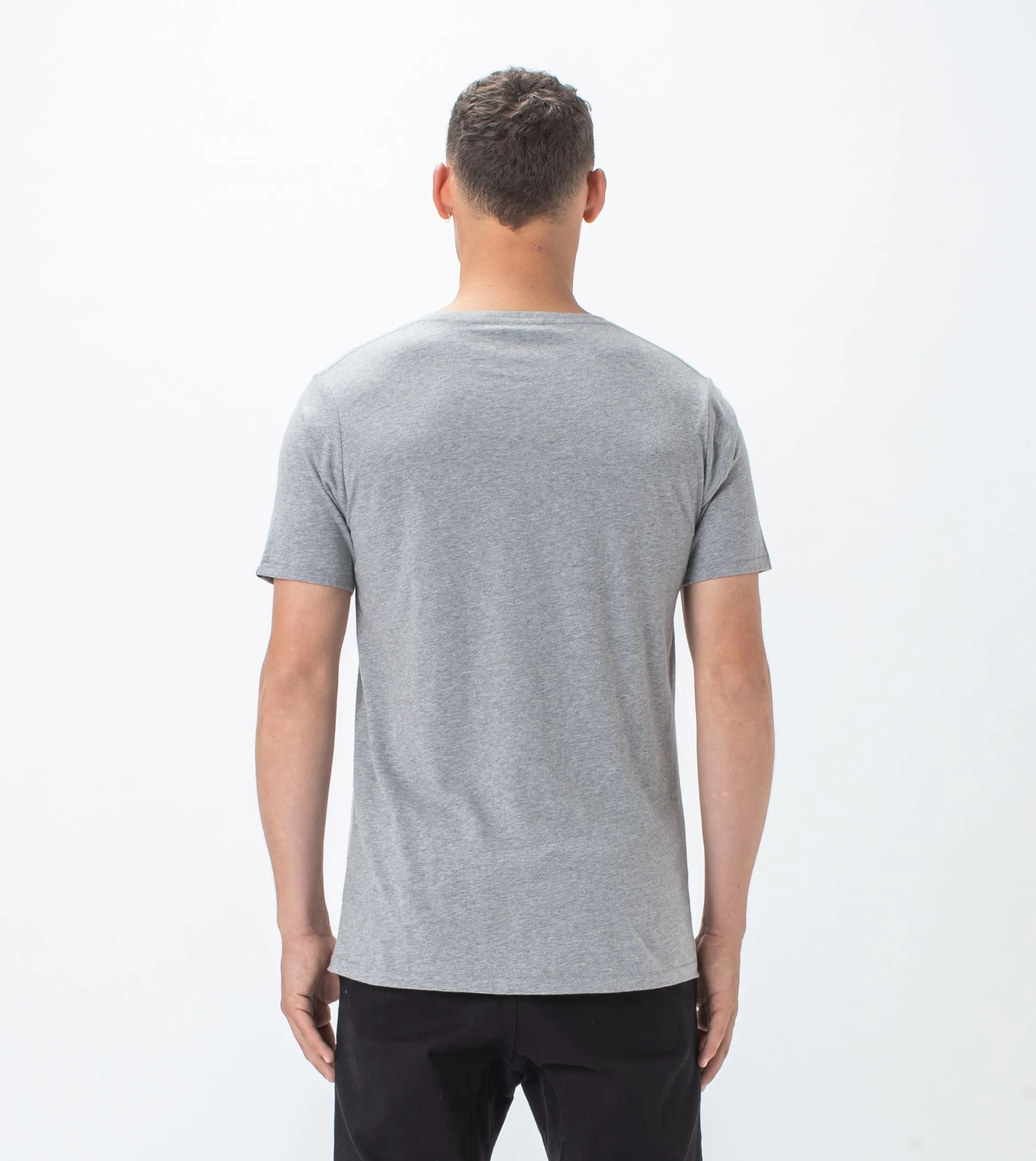 Flint Tee Dk Grey Marle