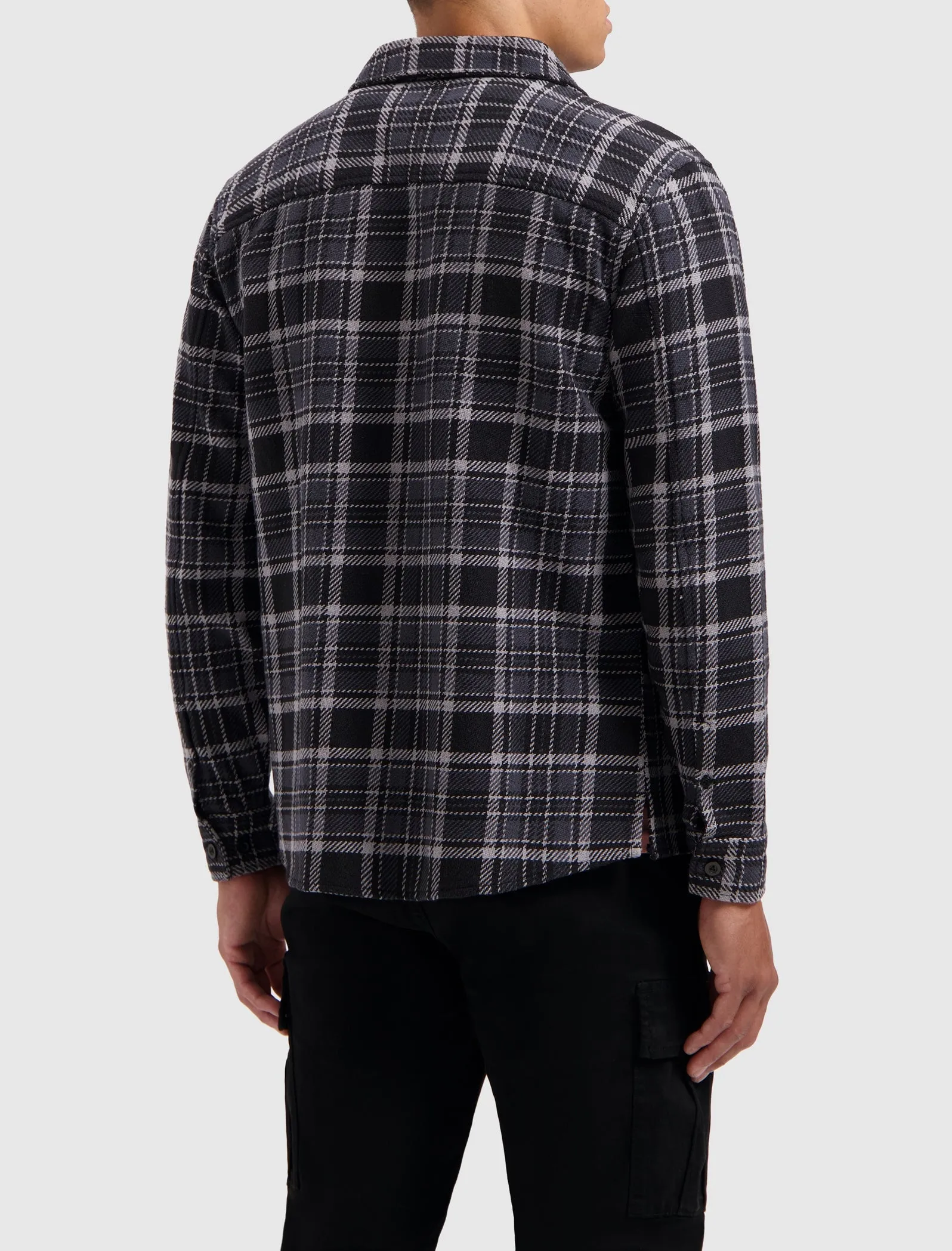 Heavy Twill Checked Shirt | Antra