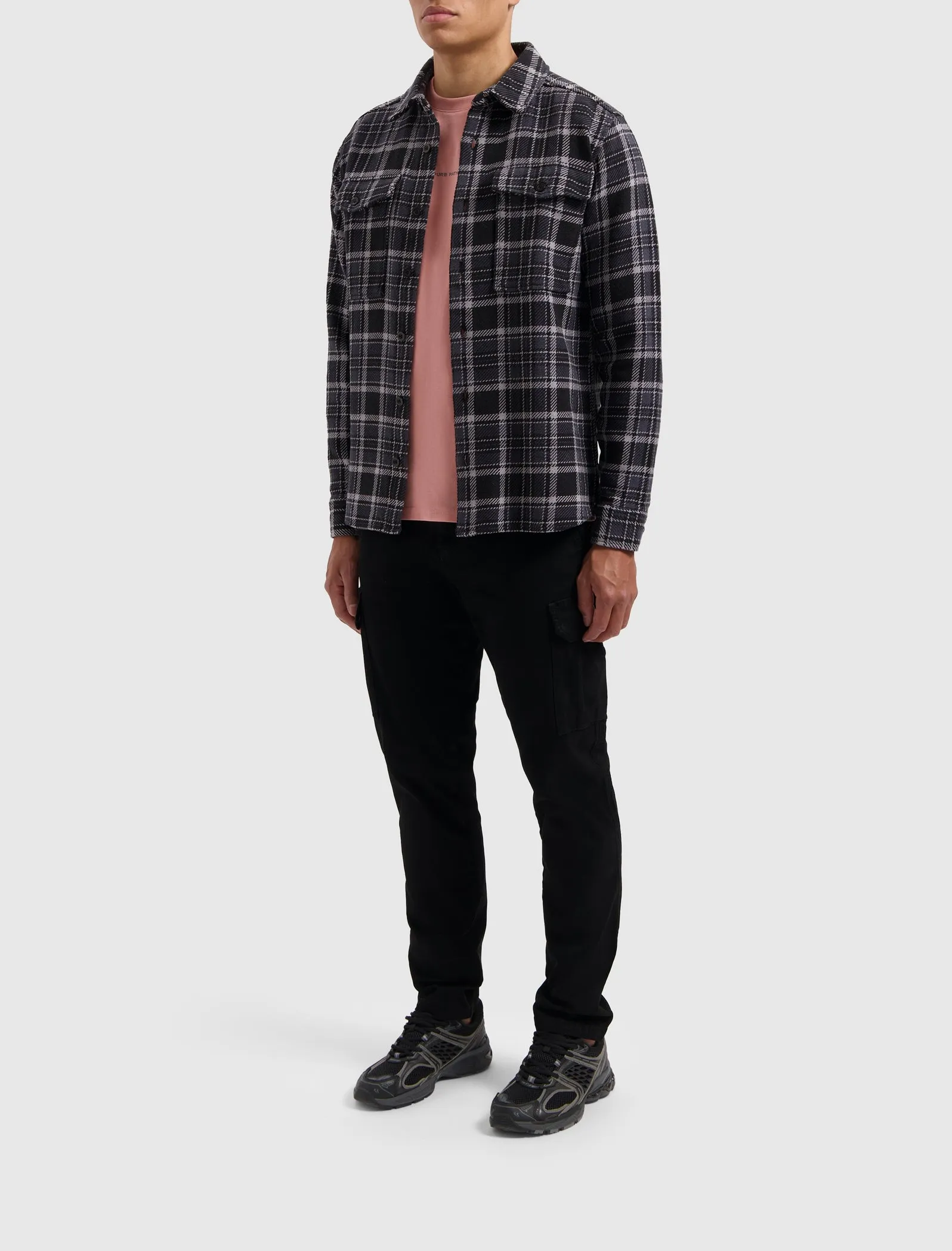 Heavy Twill Checked Shirt | Antra