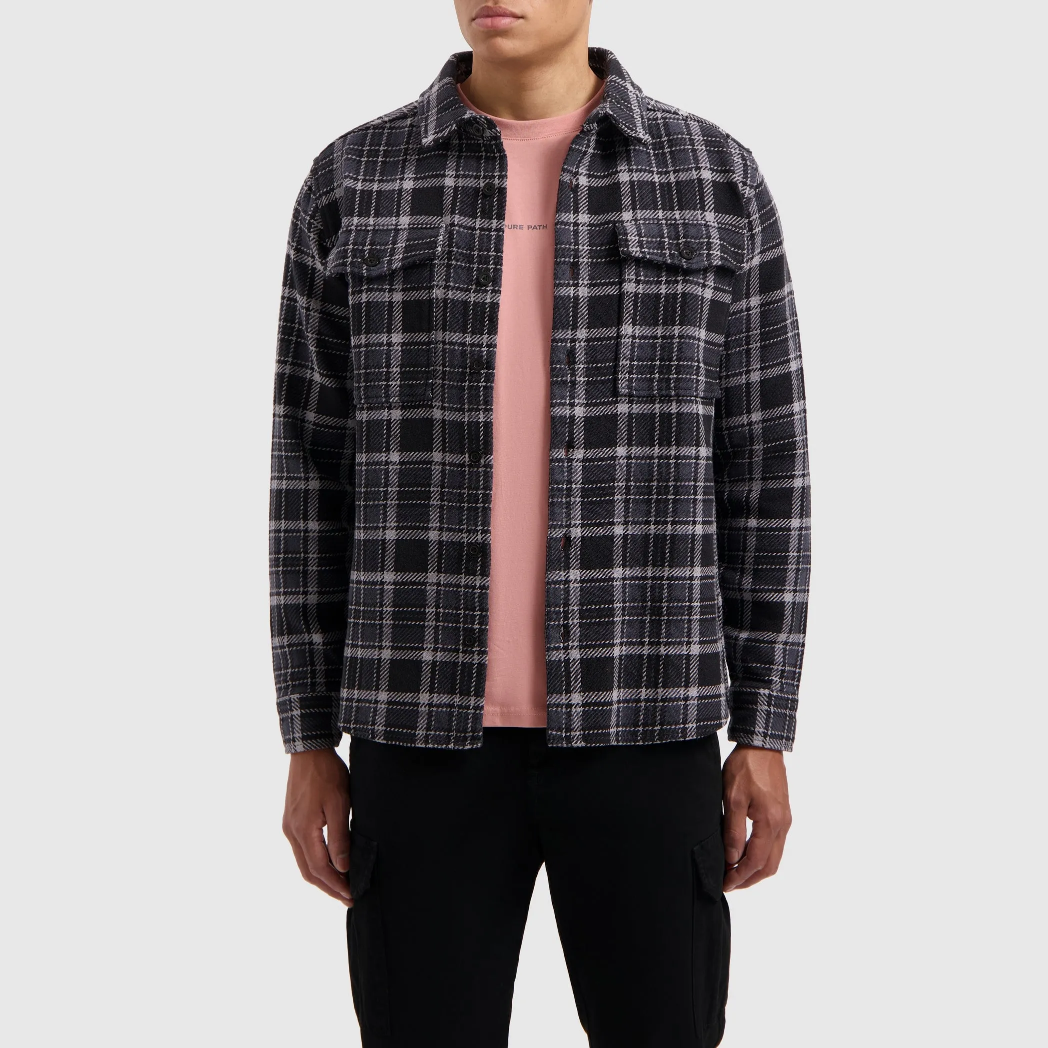 Heavy Twill Checked Shirt | Antra