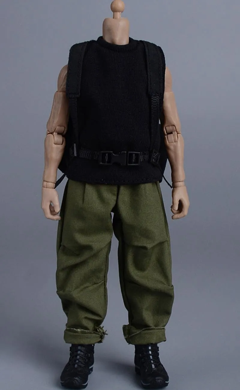 HiPlay ATStory 1/12 Scale Figure Doll Clothes Casual Workwear Harlan Pants & Belt for 6-inch Collectible Action Figure