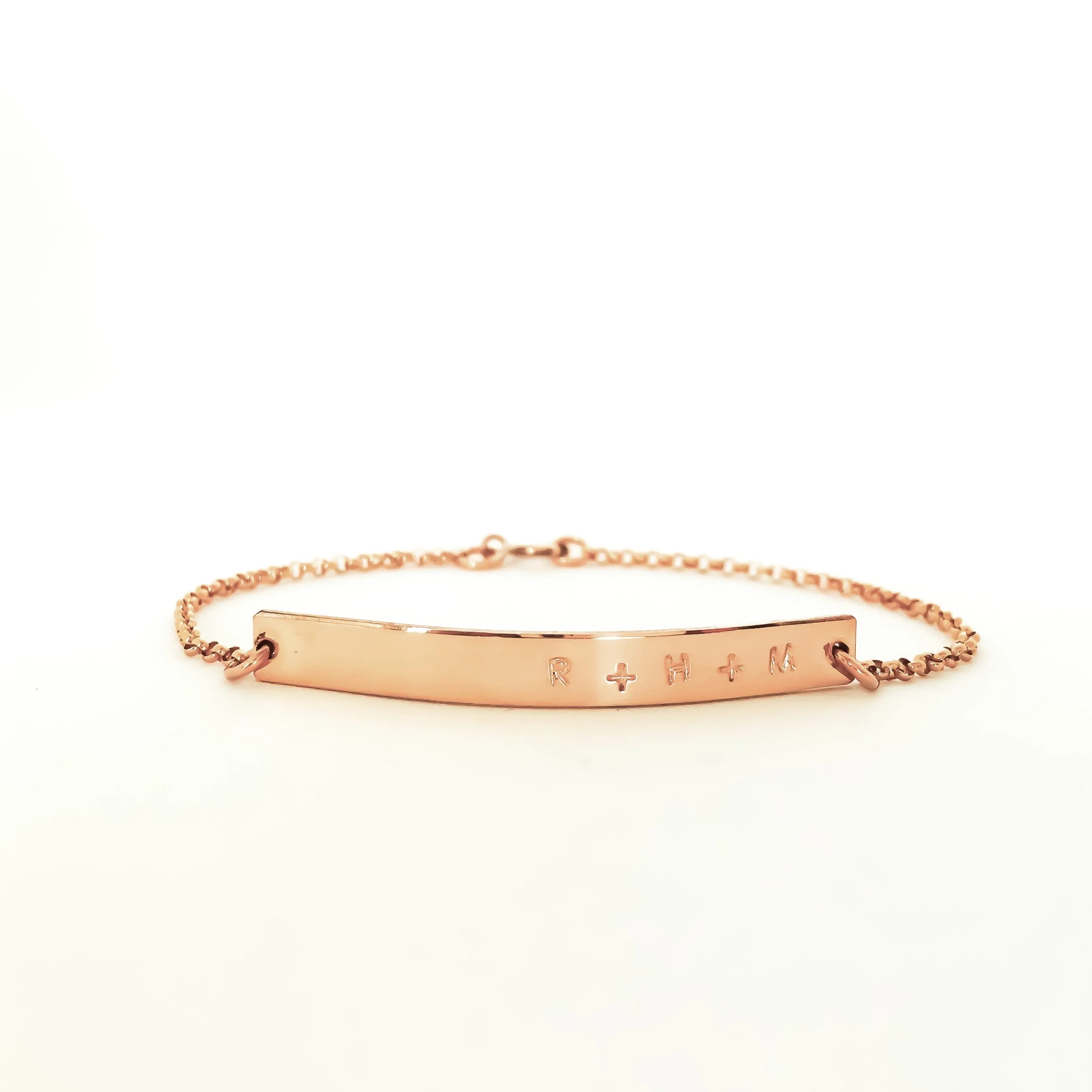 Isla • Long Skinny Bar Bracelet