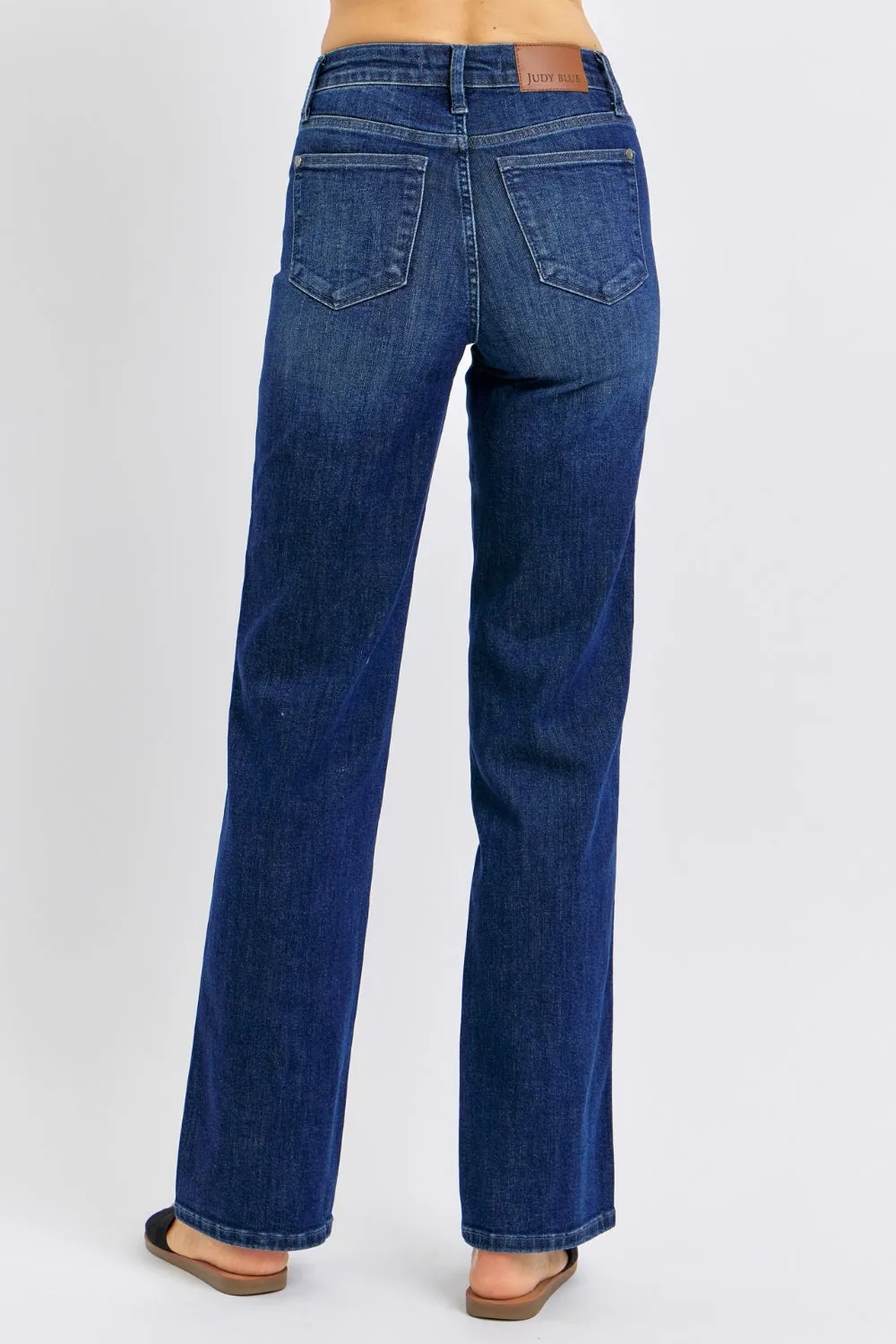 Judy Blue High Waist Tummy Control Straight Jeans [Online Exclusive]