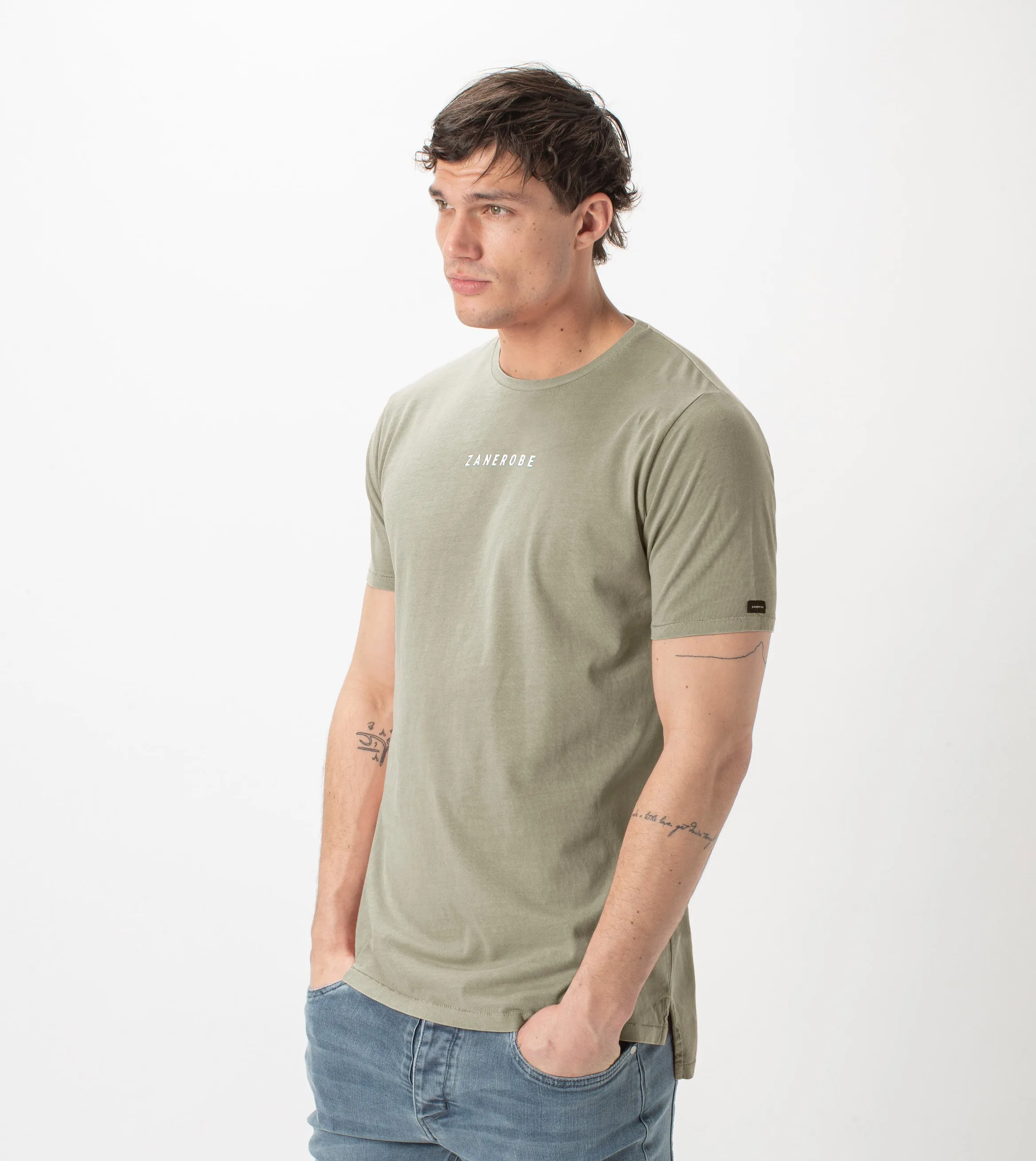 Logotype Flintlock Tee GD Moss