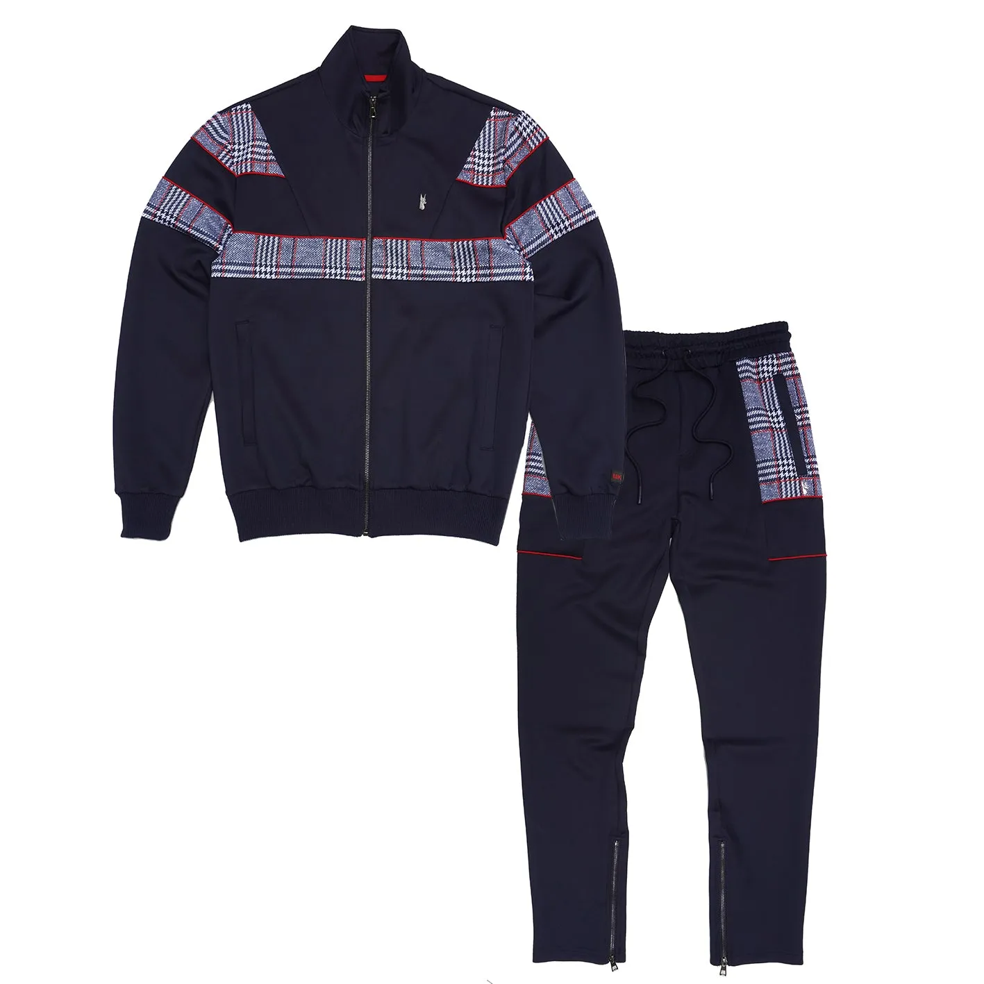 M2780 Makobi PolyPlaid Track Set - Navy