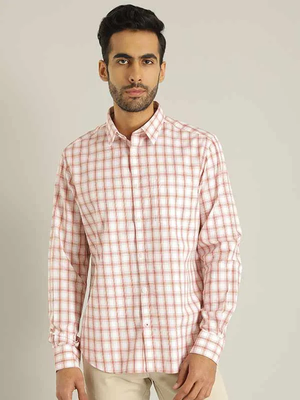 Men Checked Full Sleeve Cotton Shirt