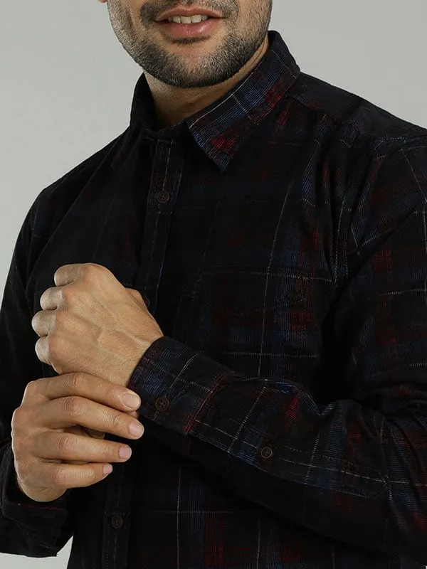 Men Checked Full Sleeve Cotton Shirt