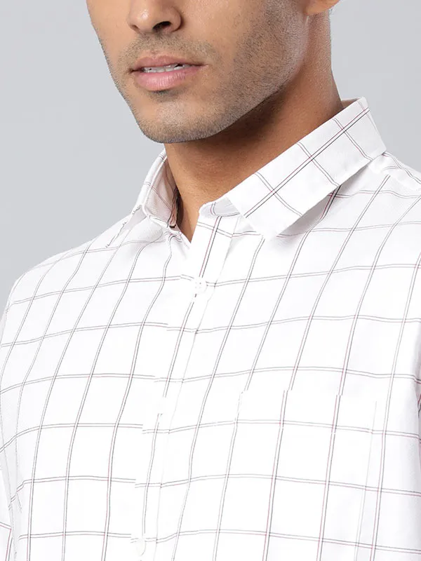 Men Checked Full Sleeve Cotton Shirt