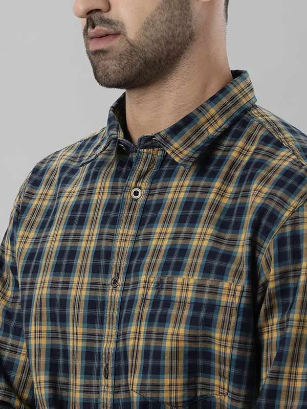 Men Checked Full Sleeve Cotton Shirt