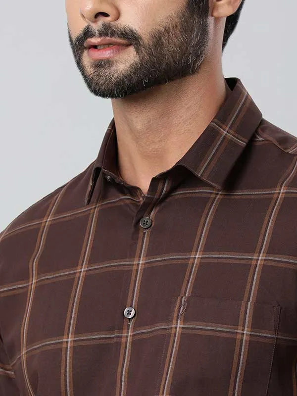 Men Checked Full Sleeve Cotton Shirt