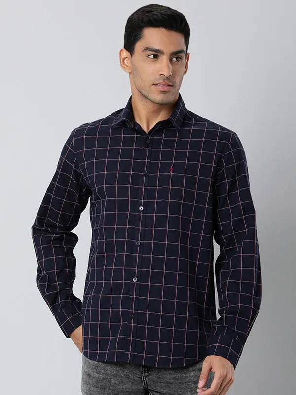 Men Checked Full Sleeve Cotton Shirt