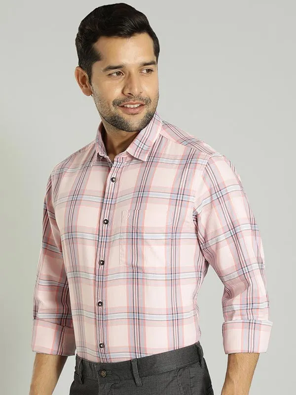 Men Checked Full Sleeve Cotton Shirt