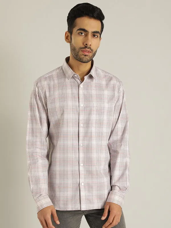 Men Checked Full Sleeve Cotton Shirt