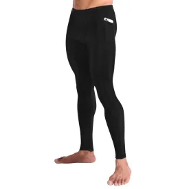 Men's Compression Pants W/ Pockets - Black