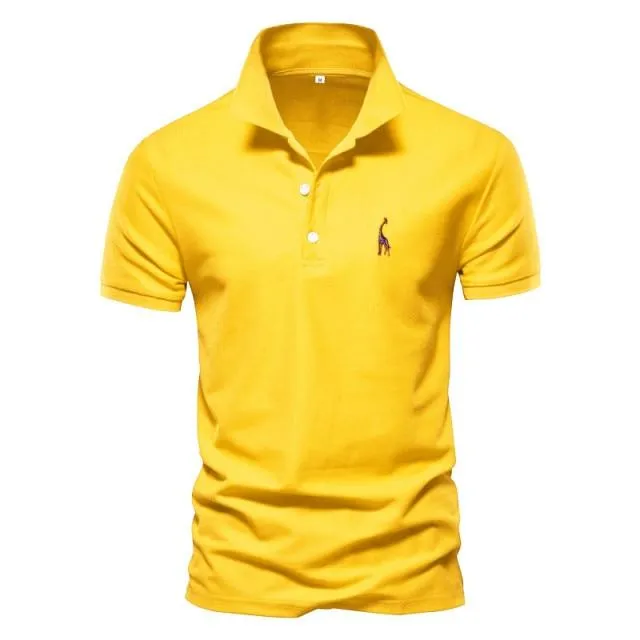 Polo Shirt Men Solid