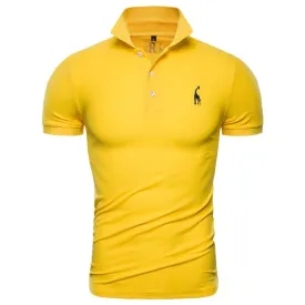 Polo Shirt Men Solid